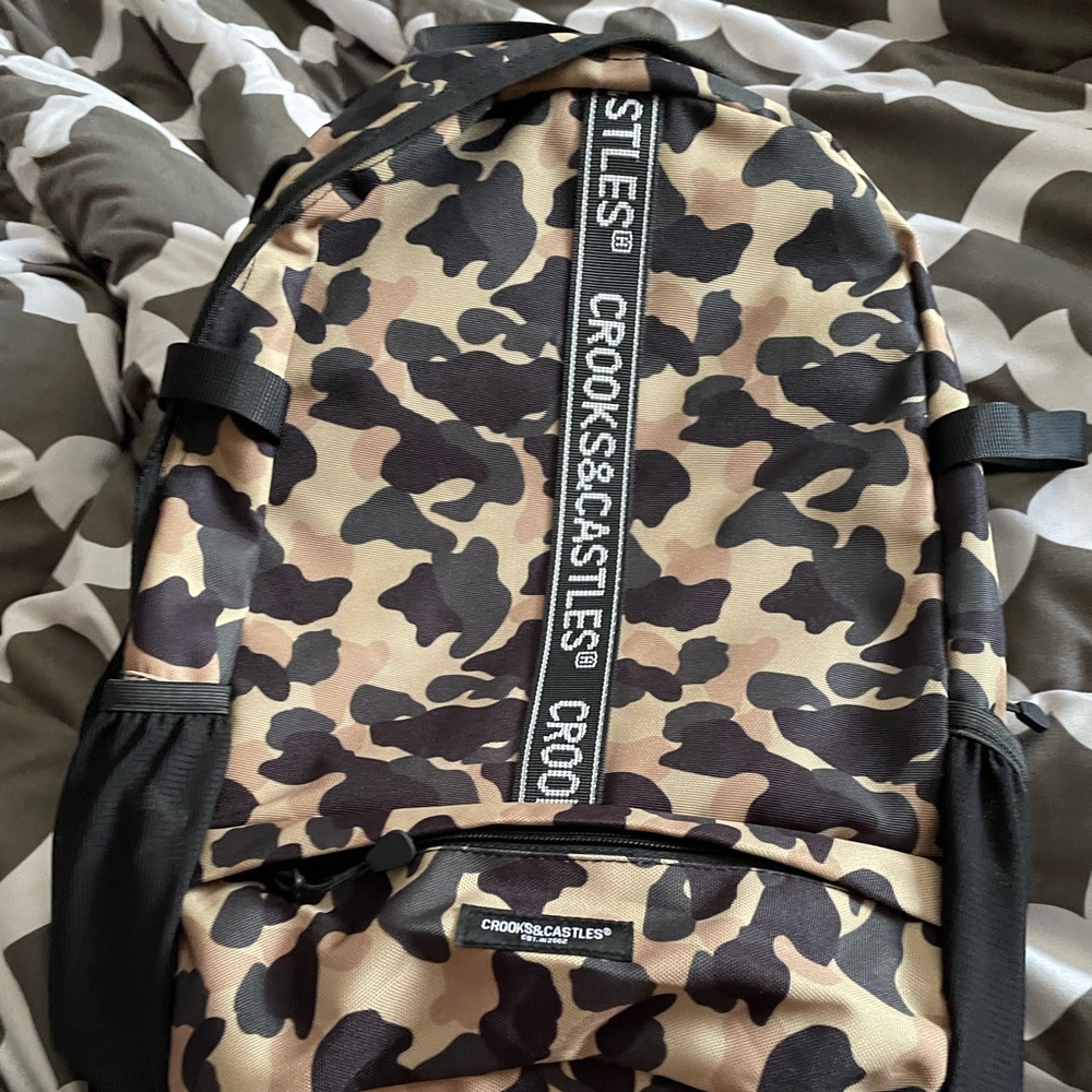 **Brand New** Crooks & Castle book bag & matching pencil case